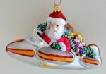 Santa on Plane